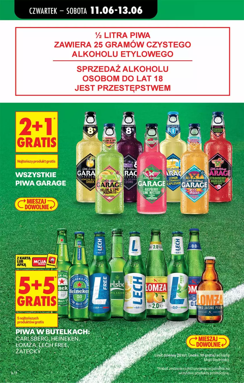 Gazetka promocyjna Biedronka - Od Czwartku - ważna 11.06 do 17.06.2026 - strona 6 - produkty: Carlsberg, Gra, Piwa