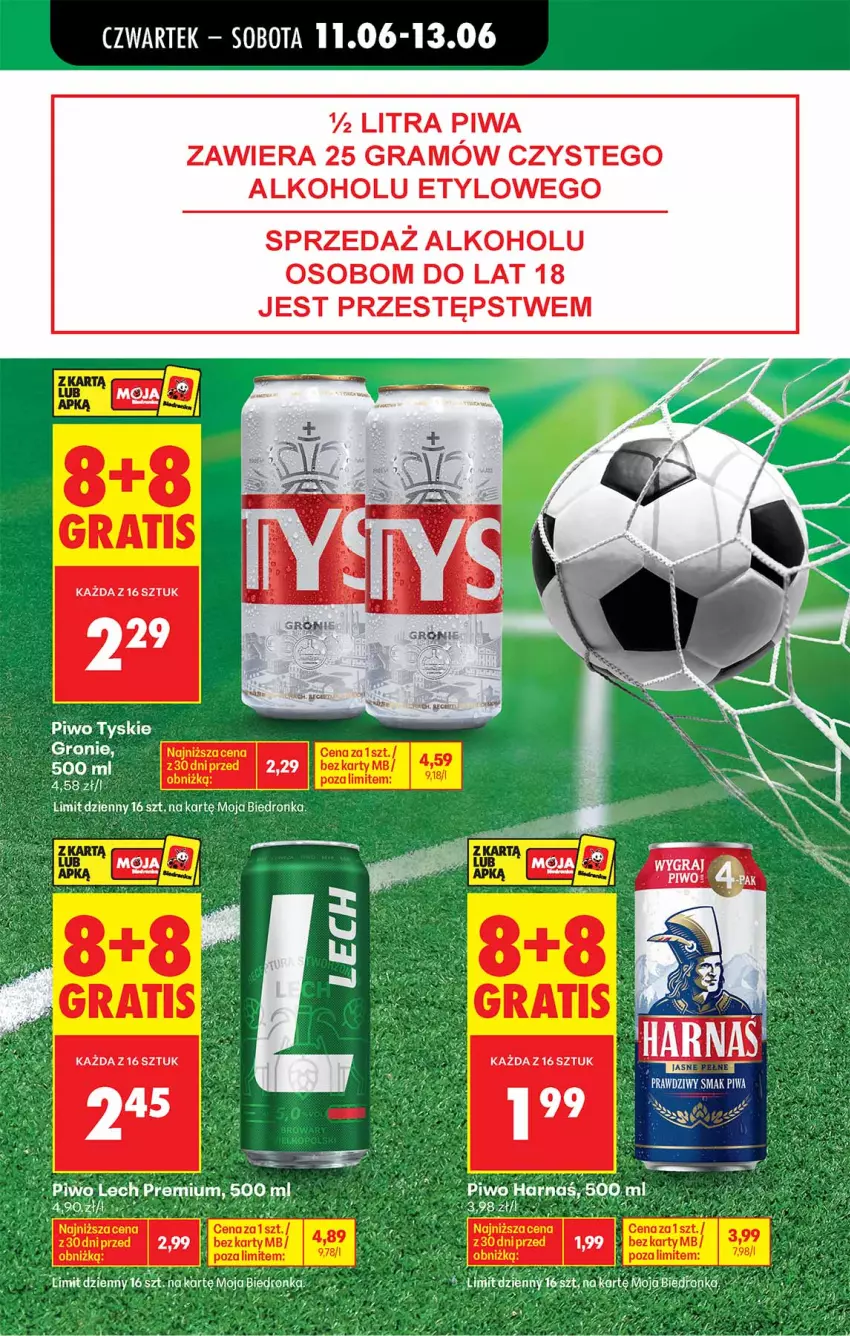 Gazetka promocyjna Biedronka - Od Czwartku - ważna 11.06 do 17.06.2026 - strona 7 - produkty: Dega, Fa, Gra, JBL, Piwa, Piwo, Tyskie