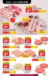 Gazetka promocyjna Biedronka - Od Czwartku - Gazetka - ważna od 17.06 do 17.06.2026 - strona 24 - produkty: Kurczak, Mięso mielone, Burger, Skrzydełka z kurczaka, Boczek, Flaki, Flaki wołowe, Mięso, Boczek wieprzowy, Fa