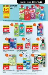 Gazetka promocyjna Biedronka - Od Czwartku - Gazetka - ważna od 17.06 do 17.06.2026 - strona 53 - produkty: Por, Gra, Kret, Kostka do wc, Fairy, Zmywarki, Sidolux, Płyn do szyb, Fa