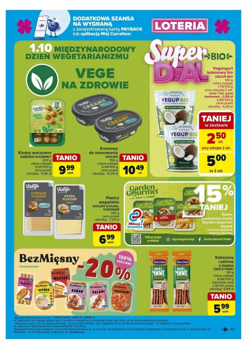 Gazetka promocyjna Carrefour - ważna 30.09 do 05.10.2024 - strona 11 - produkty: Boczek, Cheddar, Gouda, Gra, Salami, Zdrowie