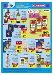 Gazetka promocyjna Carrefour - Gazetka - ważna od 05.10 do 05.10.2024 - strona 20 - produkty: Lubella, Majonez, Ketchup, Makaron, Mus, Gin, Gra, Bell, Stek, Babuni, Mąka, Monini, Bella, Barilla, Wino, Kamis, Olej, Olma, Musztarda