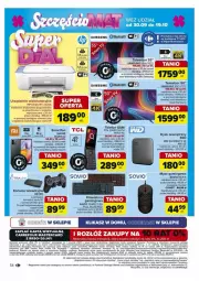 Gazetka promocyjna Carrefour - Gazetka - ważna od 05.10 do 05.10.2024 - strona 50 - produkty: Konsola, Gra, Cif, Telefon, Klawiatura, Telewizory, Urządzenie wielofunkcyjne, Mysz, Samsung, Telewizor, Smartfon, HP