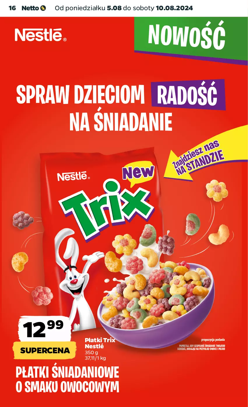 Gazetka promocyjna Netto - Od Poniedziałku - ważna 05.08 do 10.08.2024 - strona 16 - produkty: Nestlé