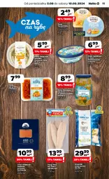 Gazetka promocyjna Netto - Od Poniedziałku - Gazetka - ważna od 10.08 do 10.08.2024 - strona 11 - produkty: Sos, Por, Ryba po grecku, Płaty śledziowe, Ryba, Panga, Krewetki, Tuńczyk