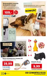 Gazetka promocyjna Lidl - GAZETKA - Gazetka - ważna od 05.02 do 05.02.2022 - strona 34 - produkty: Top, Por, Noż, Gry, Nożyczki, Szczotka, Zabawka, Szynka, Smycz, Maszynka, Olej, Akumulator