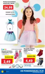 Gazetka promocyjna Lidl - GAZETKA - Gazetka - ważna od 05.02 do 05.02.2022 - strona 6 - produkty: Sok, Opaska, Kostium, Karp, Skarpetki, Dzieci, Harry Potter, Control