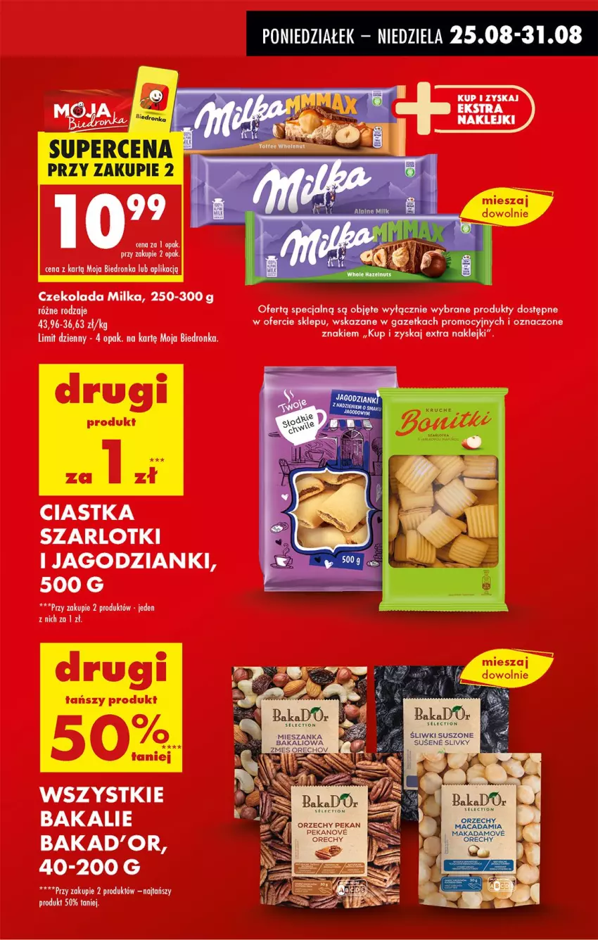 Gazetka promocyjna Biedronka - Od Poniedziałku - ważna 25.08 do 30.08.2025 - strona 11 - produkty: Ciastka, Klej