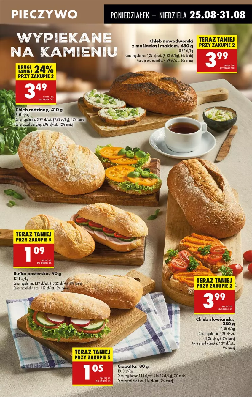 Gazetka promocyjna Biedronka - Od Poniedziałku - ważna 25.08 do 30.08.2025 - strona 33 - produkty: Chleb, Gra, Tera
