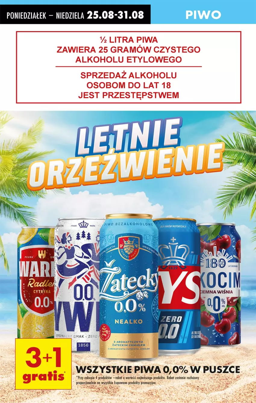 Gazetka promocyjna Biedronka - Od Poniedziałku - ważna 25.08 do 30.08.2025 - strona 67 - produkty: Fa, Gra, Piwa, Piwo