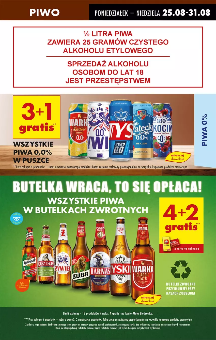 Gazetka promocyjna Biedronka - Od Poniedziałku - ważna 25.08 do 30.08.2025 - strona 69 - produkty: Gra, Piwa, Por