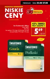 Gazetka promocyjna Biedronka - Od Poniedziałku - Gazetka - ważna od 30.08 do 30.08.2025 - strona 3 - produkty: Ser, Podlaski, Gouda