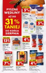 Gazetka promocyjna Biedronka - Od Poniedziałku - Gazetka - ważna od 30.08 do 30.08.2025 - strona 48 - produkty: Kurczak, Krakus, Ser, Parówki, Kiwi, Tera, Szynka, Kabanos, Kiełbasa, Olewnik, Kiełbasa śląska