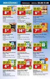 Gazetka promocyjna Biedronka - Od Poniedziałku - Gazetka - ważna od 30.08 do 30.08.2025 - strona 53 - produkty: Makaron, Sos, Ser, Borówka, Truskawki, Penne, Pizza, Frytki, Szpinak, Hortex, Fa