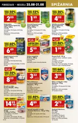 Gazetka promocyjna Biedronka - Od Poniedziałku - Gazetka - ważna od 30.08 do 30.08.2025 - strona 56 - produkty: Piec, Sałatka, Krakus, Sos, Ser, Gra, Ogórki konserwowe, Sardynki, Pasztet, Kawa, Sałat, Pieczarka, Mola, Boczek, Tuńczyk, Graal, Olej, Groszek, Kukurydza, Fa