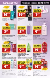 Gazetka promocyjna Biedronka - Od Poniedziałku - Gazetka - ważna od 30.08 do 30.08.2025 - strona 73 - produkty: Sok, Buty, Old Spice, Dezodorant, Mleczko do ciała, Taft, Mleczko, Scholl, Syoss, Peeling, Garnier, Be Be, Mydło, Antyperspirant, Luksja, Fa