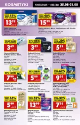 Gazetka promocyjna Biedronka - Od Poniedziałku - Gazetka - ważna od 30.08 do 30.08.2025 - strona 75 - produkty: Naturell, Pur, Papier, Bell, Sati, Perfecta, Tera, Tampony, Papier toaletowy, Chusteczki, Always, Podpaski, Bella, Wkładki, Always Ultra, Naturella