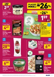 Gazetka promocyjna Aldi - ALE! CENA - Gazetka - ważna od 20.02 do 20.02.2021 - strona 23 - produkty: Cebula, All Seasons, Kalafior, Sok, Ser, Por, Pietruszka, Ser owczy, Sokołów, Zupa, Parówki, Parówki z szynki, Brukselka, Ogórek, Tera, Warka, Fasola, Smalec, Robot, Spichlerz Rusiecki, Fasola szparagowa, Mięso wieprzowe, Mięso, Fa