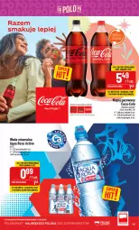 Gazetka promocyjna PoloMarket - Gazetka pomocyjna - Gazetka - ważna od 03.10 do 03.10.2023 - strona 43 - produkty: Coca-Cola, Laur, Napój gazowany, Woda mineralna, Woda, Napój