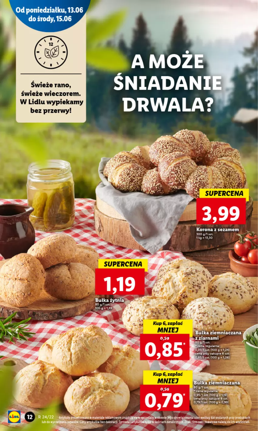 Gazetka promocyjna Lidl - GAZETKA - ważna 13.06 do 15.06.2022 - strona 12 - produkty: Sezam