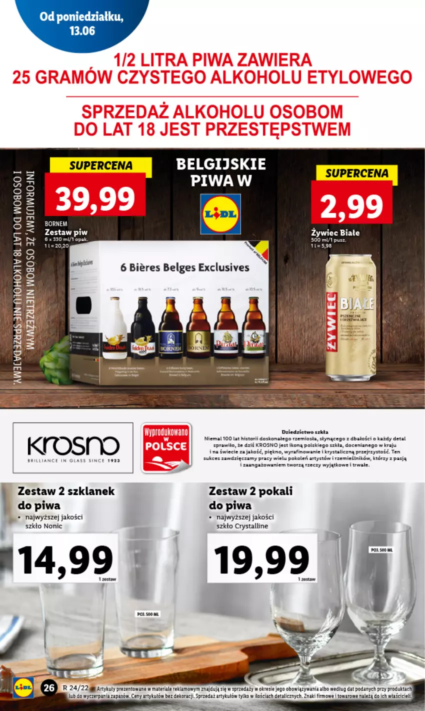 Gazetka promocyjna Lidl - GAZETKA - ważna 13.06 do 15.06.2022 - strona 26 - produkty: LG, Piwa