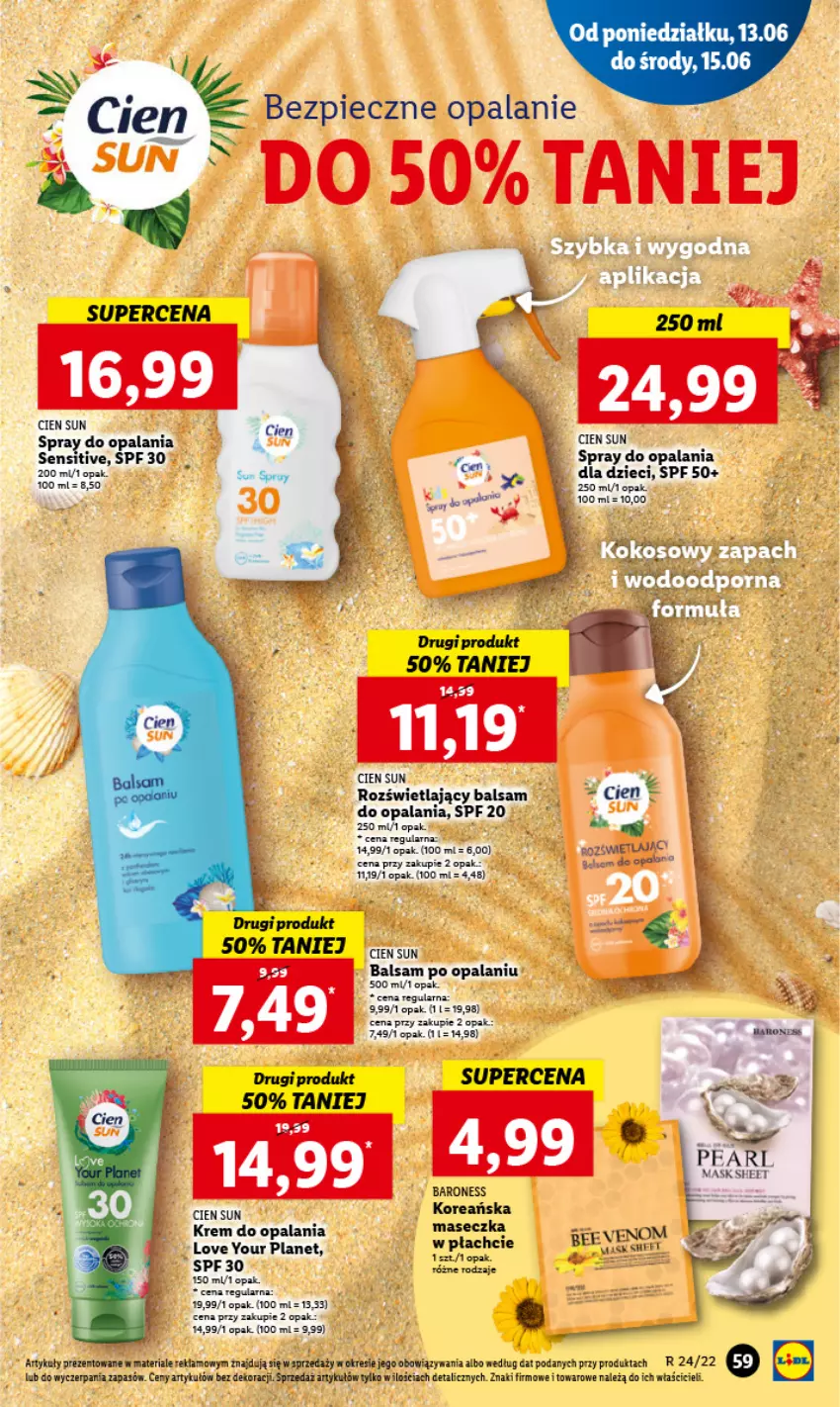 Gazetka promocyjna Lidl - GAZETKA - ważna 13.06 do 15.06.2022 - strona 59 - produkty: Cień, Dzieci, Piec