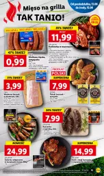 Gazetka promocyjna Lidl - GAZETKA - Gazetka - ważna od 15.06 do 15.06.2022 - strona 15 - produkty: Kurczak, Por, Koc, Gra, Stek, PIKOK, Boczek, Kaszanka, Grill, Kasza, Olej, Kiełbasa, Mięso, Kiełbasa śląska, LG
