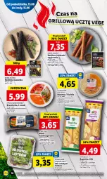 Gazetka promocyjna Lidl - GAZETKA - Gazetka - ważna od 15.06 do 15.06.2022 - strona 18 - produkty: Hummus, Por, Mus, Rama, Hamburger, Kosz, Bagietka, Burger, Roślinne kiełbaski, Kaszanka, Wino, Kasza