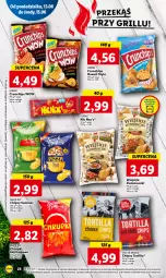 Gazetka promocyjna Lidl - GAZETKA - Gazetka - ważna od 15.06 do 15.06.2022 - strona 28 - produkty: Chipsy, Tortilla, Crunchips, Lorenz, Grill