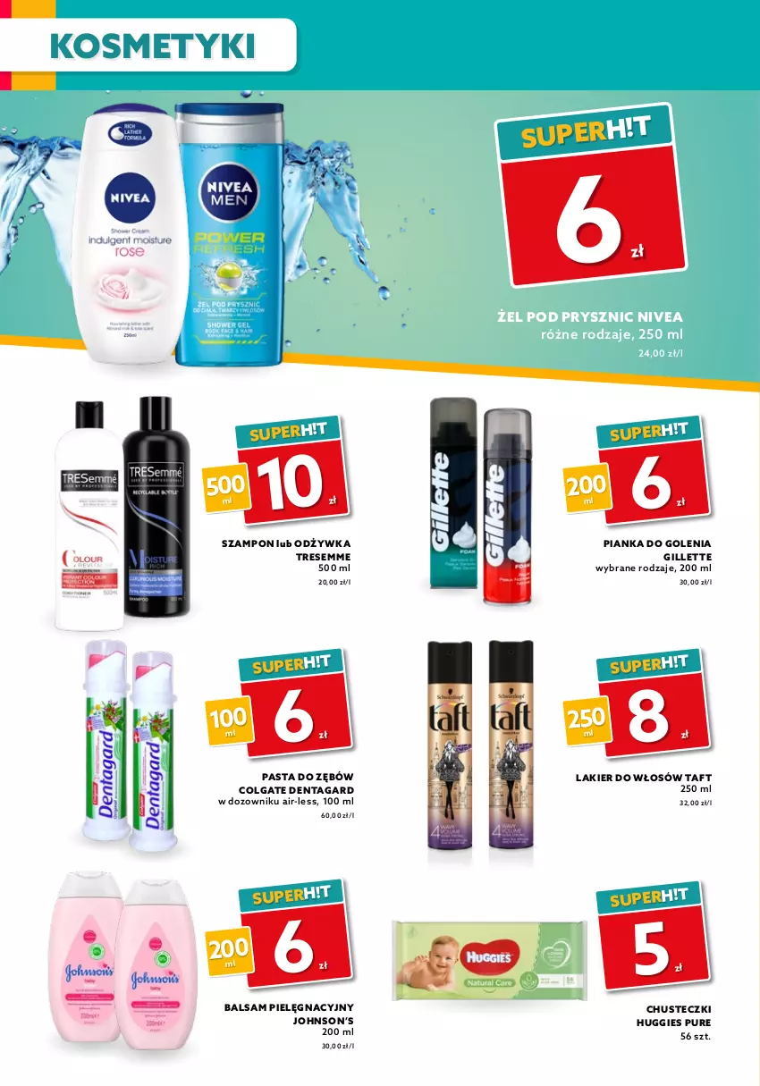 Gazetka promocyjna Dealz - Gazetka na otwarcie - Warszawa - ważna 17.06 do 01.07.2021 - strona 4 - produkty: Chusteczki, Cillit Bang, Colgate, Domestos, Dozownik, Fa, Fairy, Gillette, Huggies, Lakier, Lakier do włosów, LG, Nivea, Odżywka, Papier, Pasta do zębów, Persil, Pianka do golenia, Płyn do płukania, Pur, Ręcznik, Sprzątanie, Szampon, Taft, Vanish