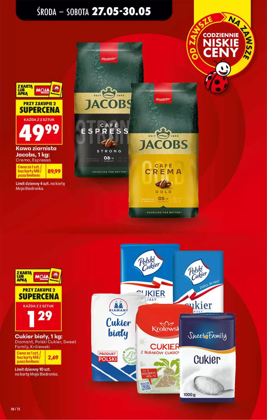 Gazetka promocyjna Biedronka - Od Środy - ważna 27.05 do 28.05.2026 - strona 10 - produkty: Cukier, Diamant, Fa, Królewski