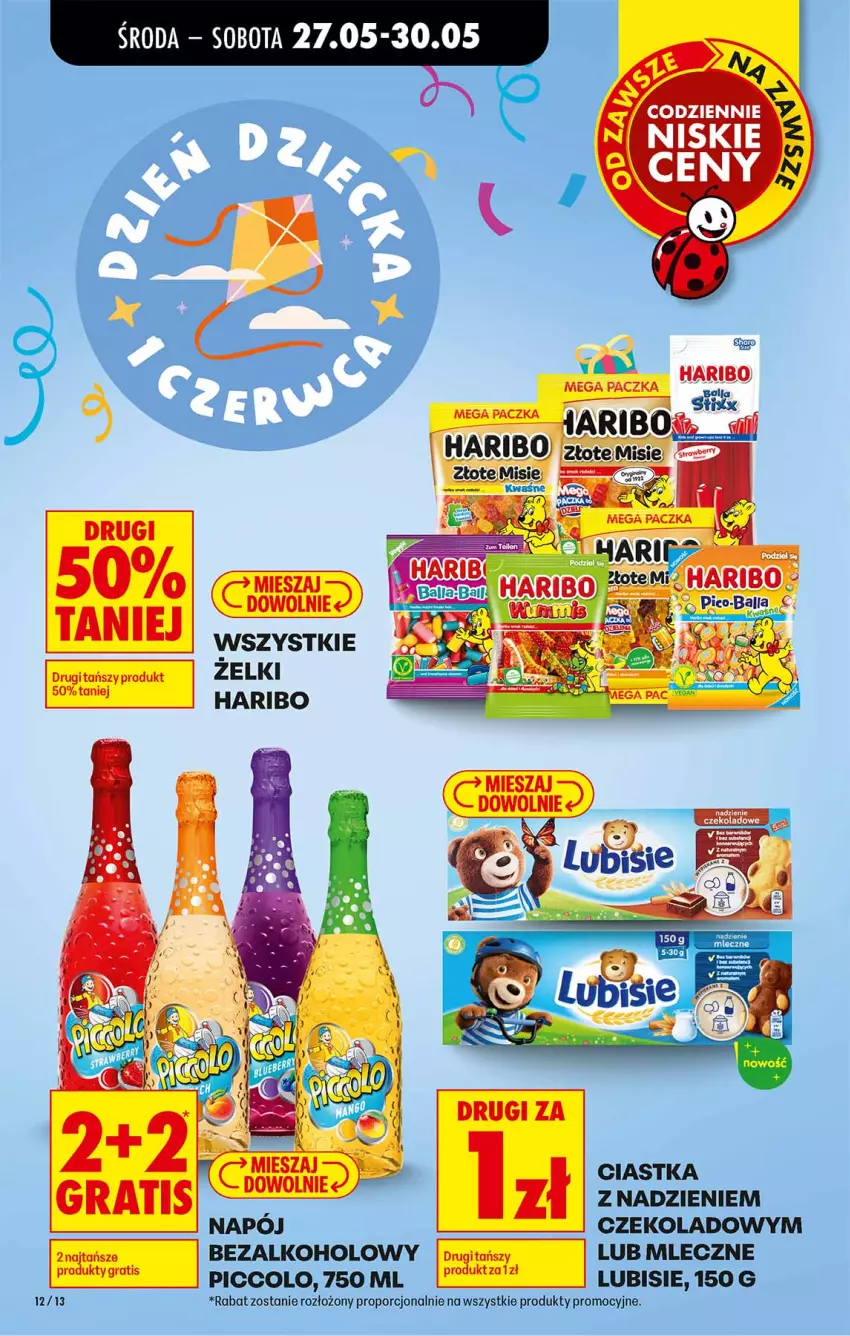 Gazetka promocyjna Biedronka - Od Środy - ważna 27.05 do 28.05.2026 - strona 12 - produkty: Ciastka, Fa, Gra, Haribo, Lubisie, Por