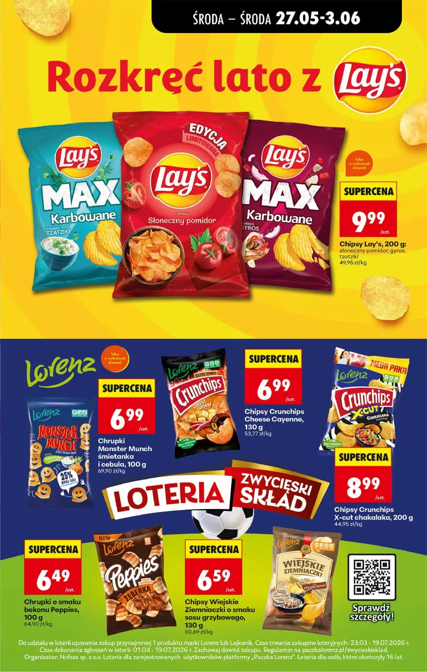 Gazetka promocyjna Biedronka - Od Środy - ważna 27.05 do 28.05.2026 - strona 47 - produkty: Lajkonik, Lorenz