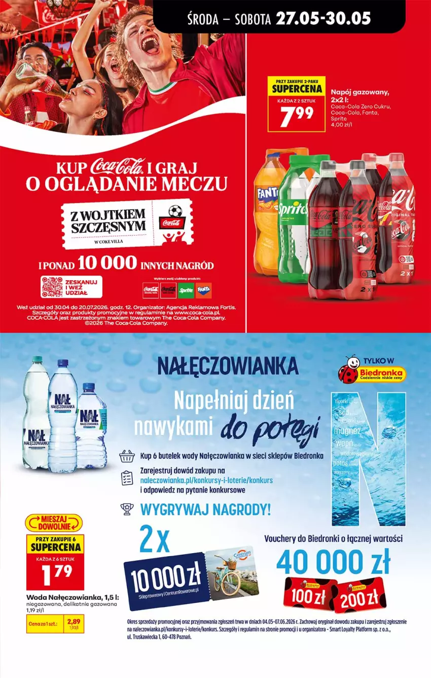 Gazetka promocyjna Biedronka - Od Środy - ważna 27.05 do 28.05.2026 - strona 49 - produkty: Gin, Gry, Nałęczowianka, Woda