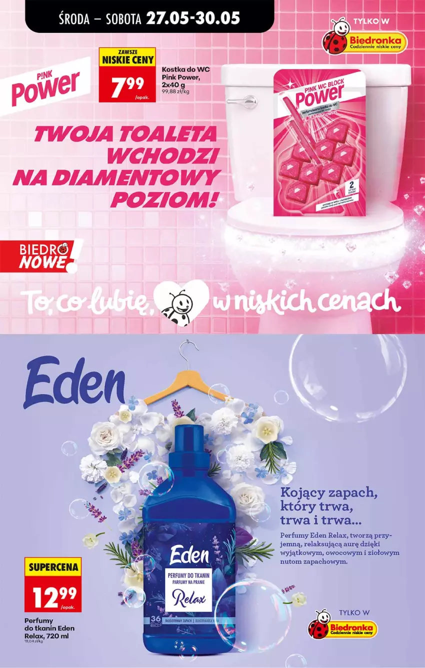 Gazetka promocyjna Biedronka - Od Środy - ważna 27.05 do 28.05.2026 - strona 62 - produkty: Kostka do wc, Perfum