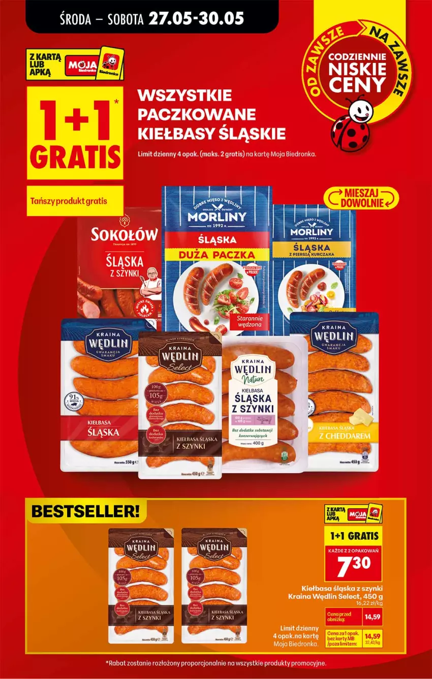 Gazetka promocyjna Biedronka - Od Środy - ważna 27.05 do 28.05.2026 - strona 7 - produkty: Fa, Gra, Kiełbasa, Kiełbasa śląska