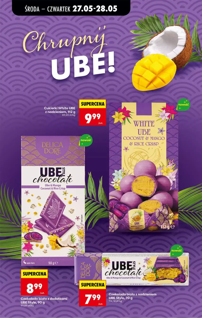 Gazetka promocyjna Biedronka - Od Środy - ważna 27.05 do 28.05.2026 - strona 72 - produkty: Cukier, Cukierki, Czekolada, Mango