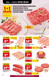 Gazetka promocyjna Biedronka - Od Środy - Gazetka - ważna od 28.05 do 28.05.2026 - strona 28 - produkty: Kurczak, Mięso mielone, Por, Tatar wołowy, Stek, Burger, Skrzydełka z kurczaka, Rostbef, Mięso, Fa