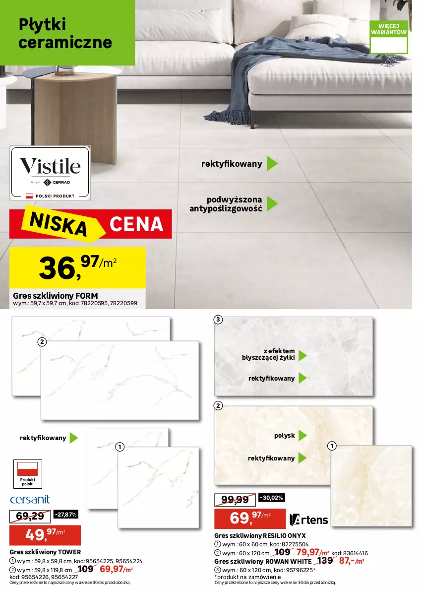 Gazetka promocyjna Leroy Merlin - Gazetka Leroy Merlin - ważna 12.08 do 08.09.2026 - strona 16 - produkty: Glazura, Gres, Gres szkliwiony, Lazur