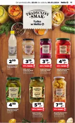 Gazetka promocyjna Netto - Od Poniedziałku - Gazetka - ważna od 30.03 do 30.03.2024 - strona 11 - produkty: Piec, Chrzan, Ser, Ogórki konserwowe, Papryka