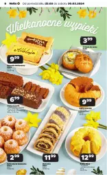 Gazetka promocyjna Netto - Od Poniedziałku - Gazetka - ważna od 30.03 do 30.03.2024 - strona 8 - produkty: Piernik, Kosz, Makowiec, Babka, Chleb