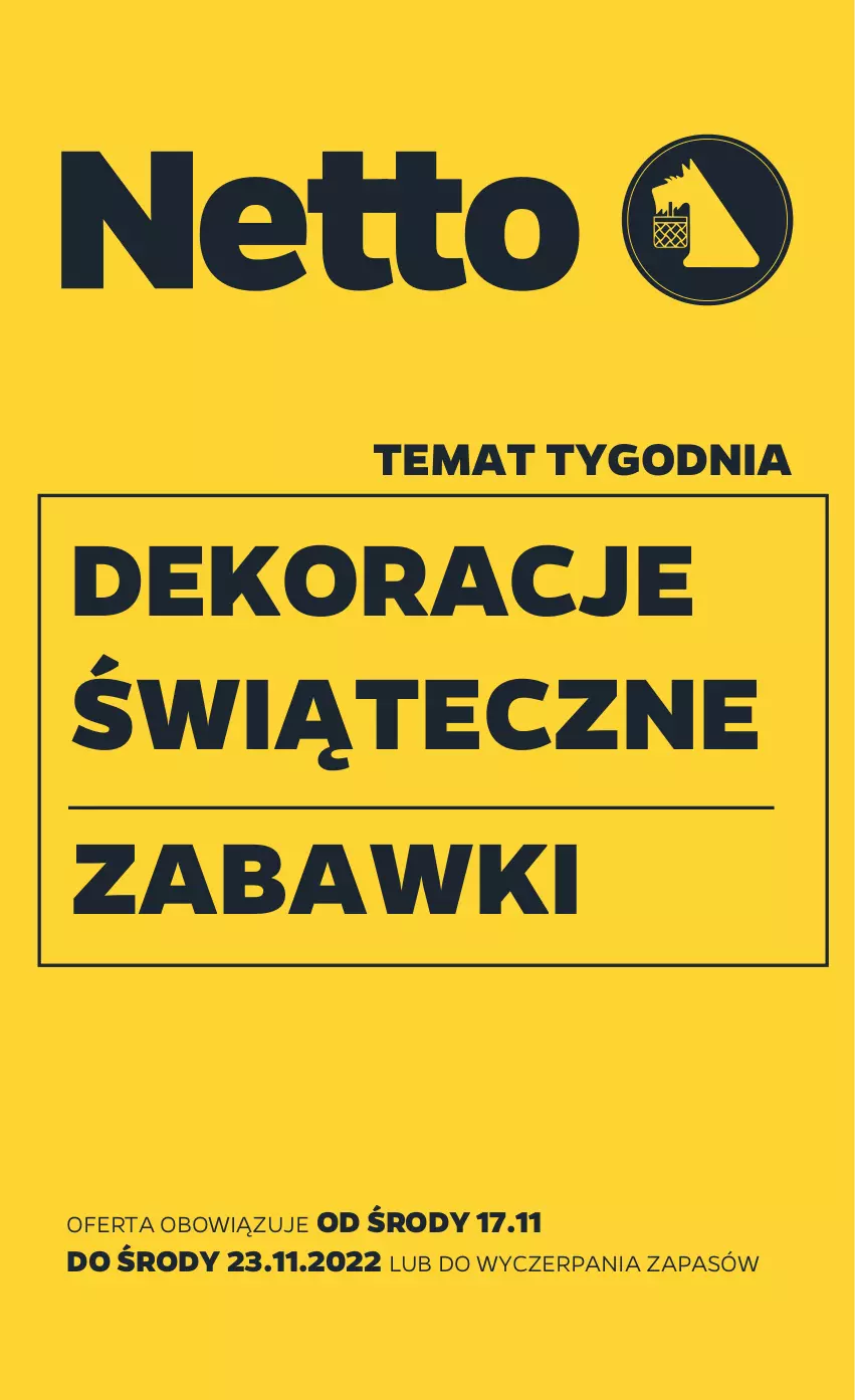 Gazetka promocyjna Netto - Akcesoria i dodatki - ważna 17.11 do 23.11.2022 - strona 1