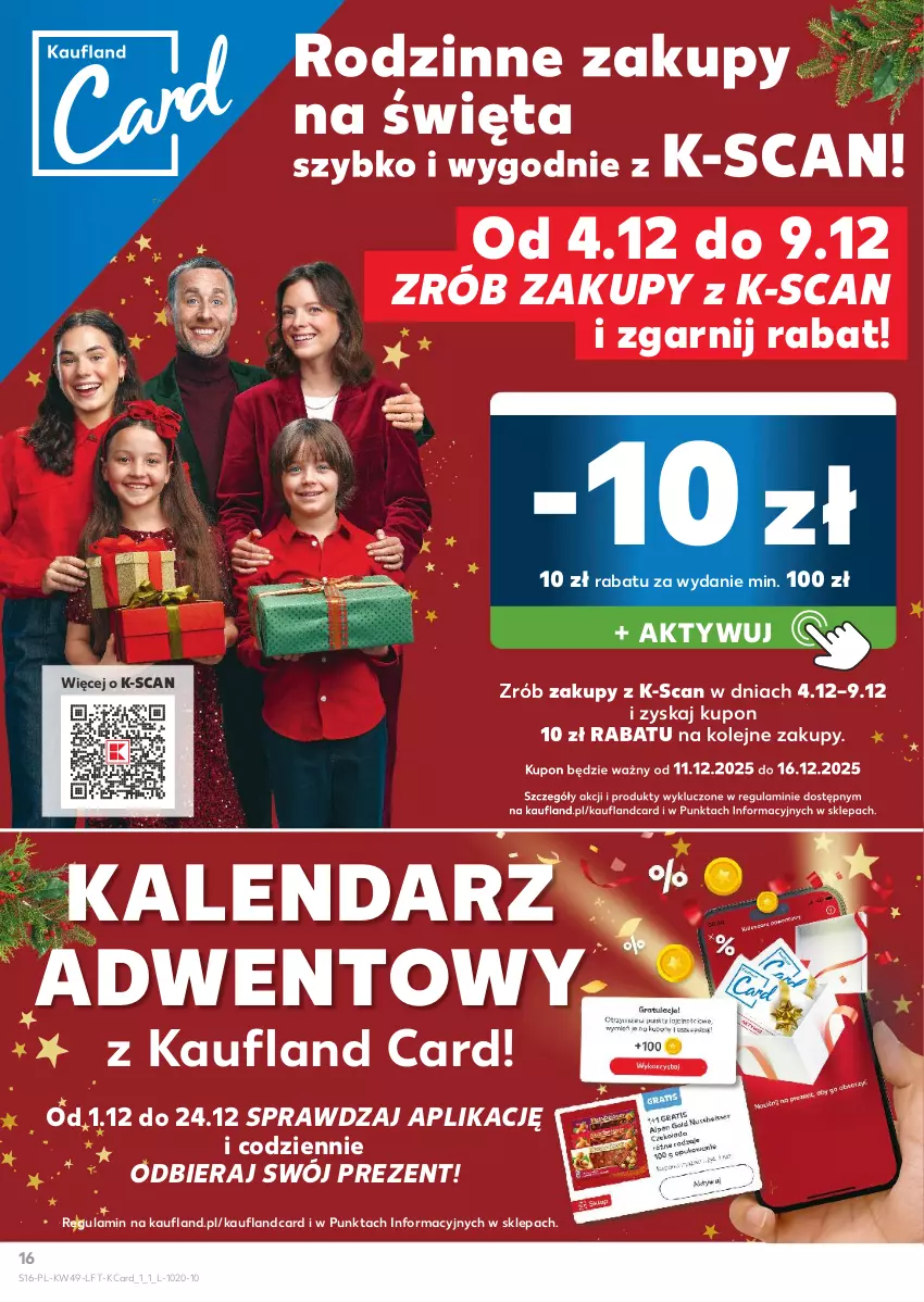 Gazetka promocyjna Kaufland - Gazetka tygodnia - ważna 04.12 do 09.12.2025 - strona 16 - produkty: Kalendarz, Kalendarz adwentowy, Olej