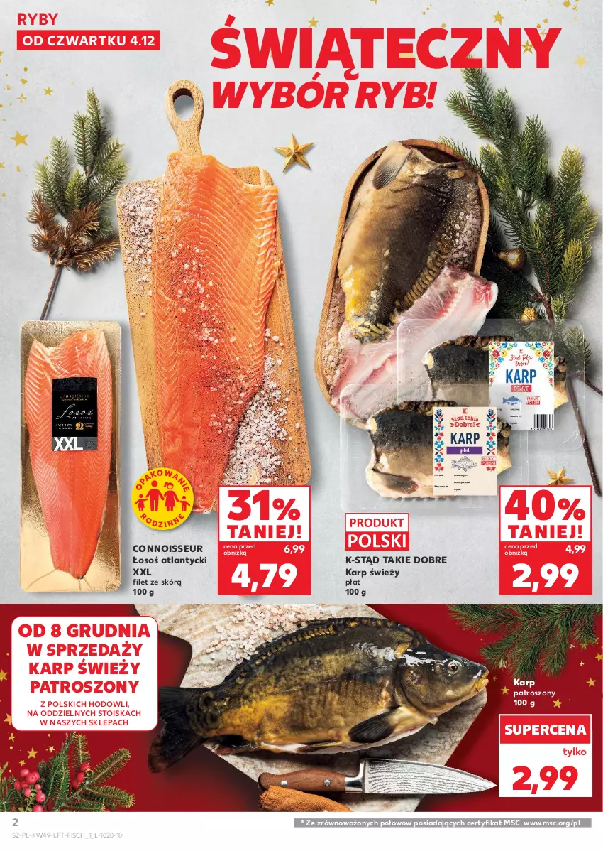 Gazetka promocyjna Kaufland - Gazetka tygodnia - ważna 04.12 do 09.12.2025 - strona 2 - produkty: Karp