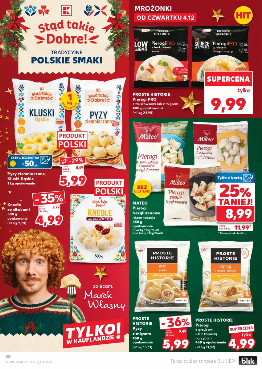 Gazetka promocyjna Kaufland - Gazetka tygodnia - ważna 04.12 do 09.12.2025 - strona 40 - produkty: Kapustą, Knedle, Pierogi, Tera
