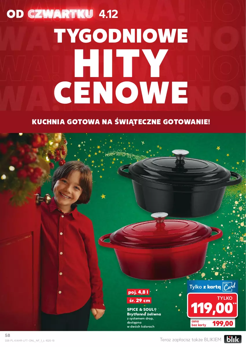 Gazetka promocyjna Kaufland - Gazetka tygodnia - ważna 04.12 do 09.12.2025 - strona 58 - produkty: Fa, Kuchnia, Tera