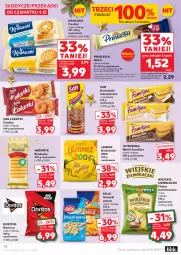 Gazetka promocyjna Kaufland - Gazetka tygodnia - Gazetka - ważna od 09.12 do 09.12.2025 - strona 42 - produkty: Ciastka, Princessa, Krakus, Por, Orzeszki, Jutrzenka, Chipsy, Tera, Wafle, Herbatniki, Felix, Orzeszki ziemne, Krakuski, Biszkopty, Fa