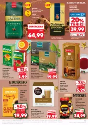 Gazetka promocyjna Kaufland - Gazetka tygodnia - Gazetka - ważna od 09.12 do 09.12.2025 - strona 43 - produkty: Earl Grey, Nescafé, Kawa rozpuszczalna, Kawa ziarnista, Dallmayr, Kawa mielona, Kawa, Dilmah, Herbata czarna, Dolce Gusto, Jacobs, Herbata, Fa