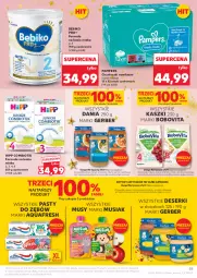 Gazetka promocyjna Kaufland - Gazetka tygodnia - Gazetka - ważna od 09.12 do 09.12.2025 - strona 55 - produkty: HiPP, Ser, Por, Mus, Gerber, Pampers, Aquafresh, BoboVita, Bebiko, Chusteczki, Deser, Waga