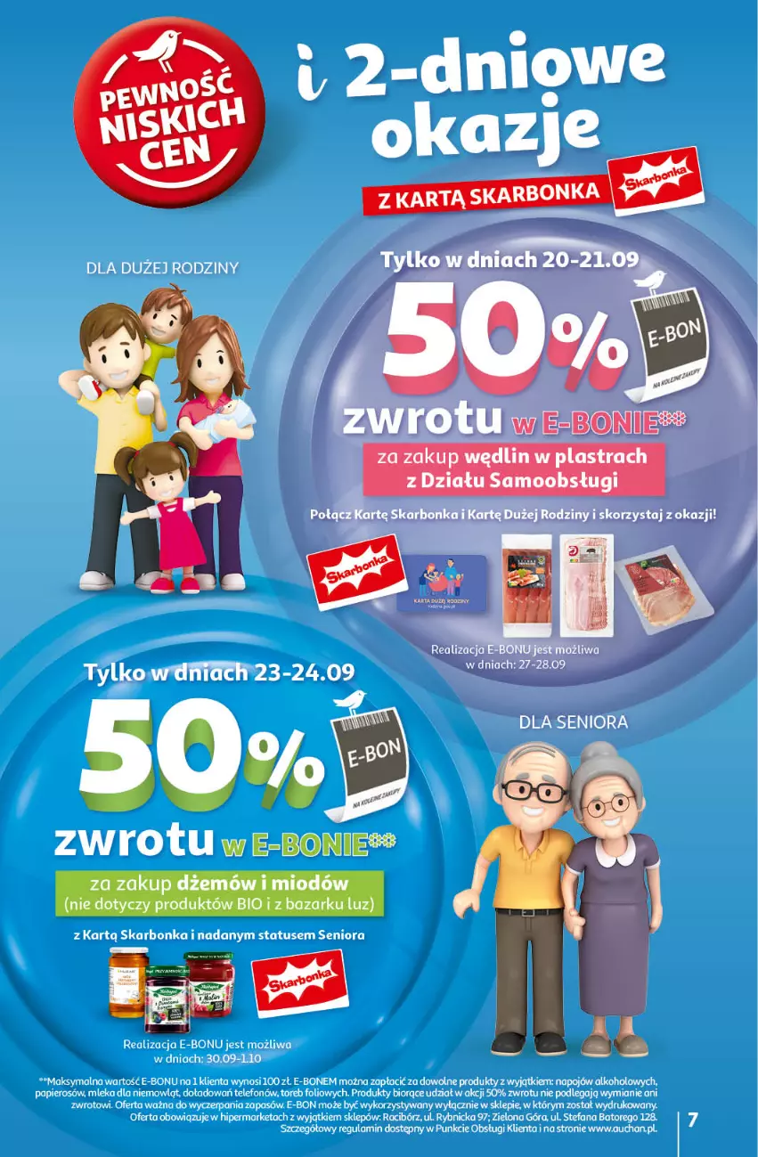 Gazetka promocyjna Auchan - Pewność Niskich Cen Hipermarket - ważna 19.09 do 25.09.2024 - strona 7 - produkty: Fa